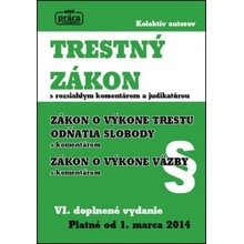 Trestný zákon Zákon o výkone trestu odňatia slobody Zákon o výkone väzby