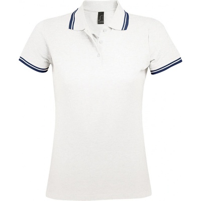 SOĽS Pasadena Women Damské polo tričko SL00578 White Navy