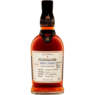 Foursquare 15 YO Penultimus Single Blended Rum 57% 0,7 l (holá láhev)