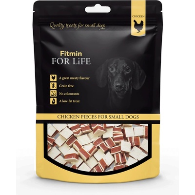 Fitmin For Life dog & Cat treat chicken pieces 70 g