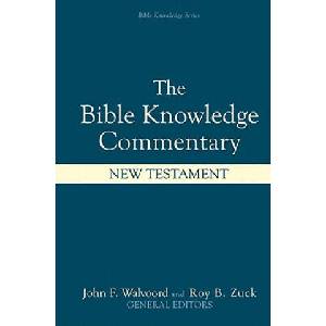 Bible Knowledge Commentary | Walvoord (ISBN: 9780882078120)
