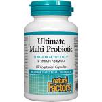 Natural Factors Ultimate Multi Probiotic, 60 капсули, Natural Factors