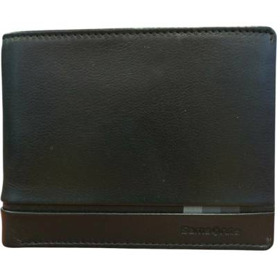 Samsonite FLAGGED 2 SLG kožená Pánská černá 147789-1041 černá
