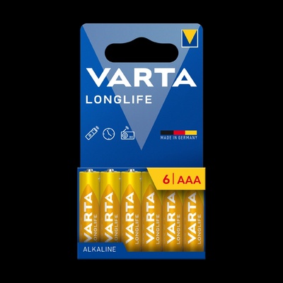 VARTA Longlife Alk AAA 6ks 4008496525119