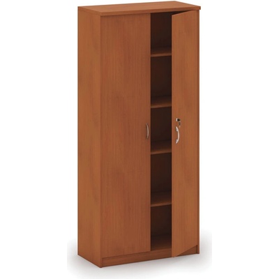 Mirelli, Kancelářská skříň 800 x 400 x 1800 mm, třešeň – Zboží Mobilmania