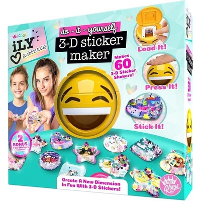 WeCool Toys Творчески комплект WeCool - ILY 3D стикер машина (WC112665IL)