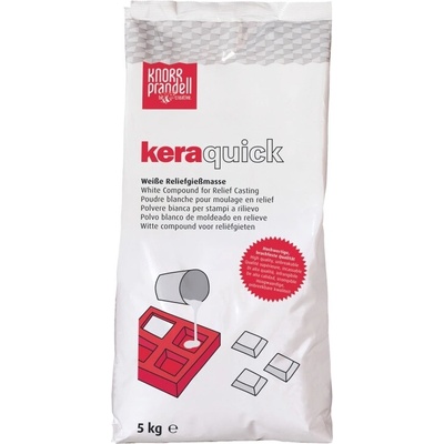 Keramický odlievací prášok KERAQUICK 5kg - biely
