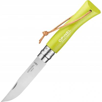 Opinel Colorama 7 Inox grab limetka Řemen