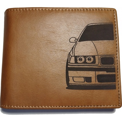 Pánská kožená BMW E36 hnědá – Zboží Mobilmania