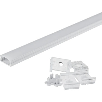 Image 1 of OPTONICA АЛУМИНИЕВ ПРОФИЛ ЗА LED ЛЕНТА 6 mm L=2m (5191)