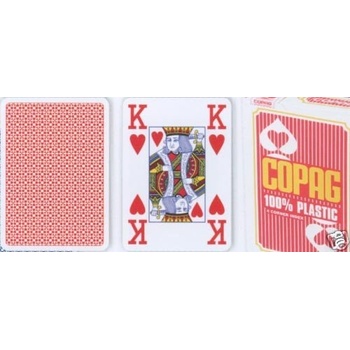 Cartamundi COPAG Poker Jumbo 4 rohy Red