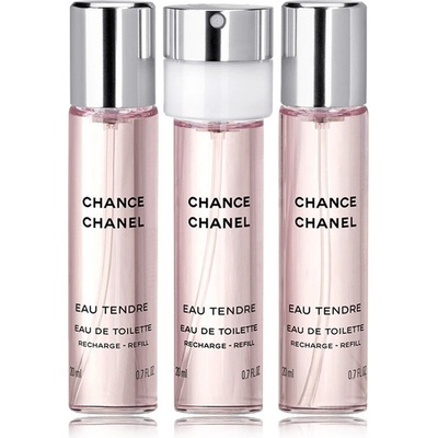 Chanel Chance Eau Tendre toaletná voda dámska 3 x 20 ml náplň