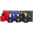 Ralph Lauren The World of Polo Fragrances Red + Blue + Black + Green EDT 4 x 15 ml dárková sada