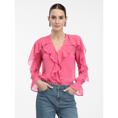 orsay Розова дамска блуза с волани ORSAY Orsay | Rozov | ЖЕНИ | 34