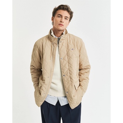Gant Яке Gant Quilted Windcheater Mid-Length Jacket - Khaki