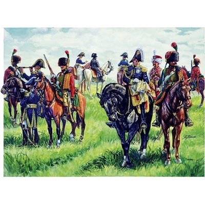Corfix Model Kit 6016 FRENCH IMPERIAL GENERAL STAFF NAP. WARS 1:72