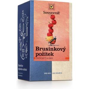 SONNENTOR - Cranberry Delight, торбички чай, био, 18 бр