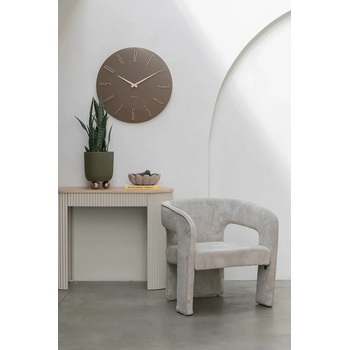 Karlsson Стенен часовник Karlsson Esmerado 40 cm в кафяво (KA6073BR)