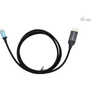 i-tec USB-C DisplayPort Двупосочен Адаптер, 8K/30Hz, 1.5м (C31CBLDP8KBIDIR)