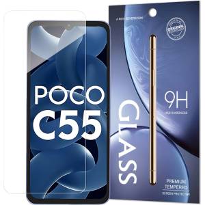 Xiaomi Темперирано защитно стъкло 9H за Xiaomi Redmi 11A/Redmi 12C/Poco C55 - Прозрачен KP27667