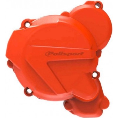 POLISPORT kryt alternátoru KTM EXC 250/300 TPI 17-19, HUSQVARNA TE 250/300 17-19 TPI, barva oranžová