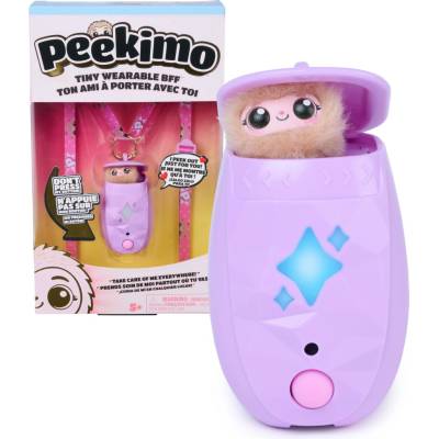 Spin Master Peekimo Interaktívne zvieratko Fialové