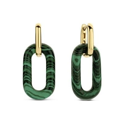 Ti Sento náušnice so zlátením 7843MA