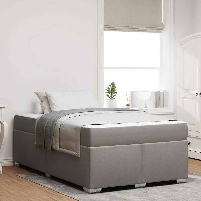 zahrada-XL 3399177 Rám postele Taupe textil