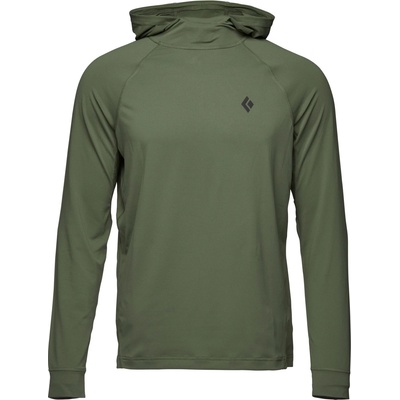 Black Diamond Мъжка блуза с дълъг ръкав Black diamond L/S Alpenglow Hoody Longsleeve - Tundra - размер XL (016-5248-0915)
