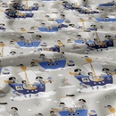 Bavlnená látka vzor kapitán, metráž 160 cm