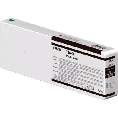 Epson Консуматив за принтер EPSON Singlepack Photo Black T55K100 UltraChrome HDX/HD C13T55K100 (C13T55K100)