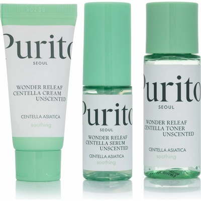 iUNIK Centella Edition Skincare ošetrujúci gél-krém s pupočníkom ázijským 60 ml + sérum pre problematickú pleť s Tea Tree vodou 15 ml darčeková sada