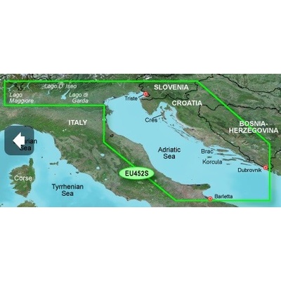 Garmin BlueChart G2 - HXEU452S Jadran SMALL