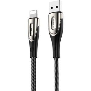 JOYROOM iPhone 14 Plus / 14 Pro Max / 14 Pro JOYROOM USB-Lightning кабел за данни, 120 см, ЧЕРЕН S-M411_B_L (S-M411_B_L)