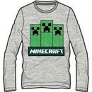 Tričko Minecraft Grey