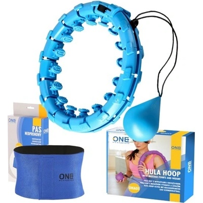 ONE Fitness OHA01 modrá + zoštíhľujúci pás