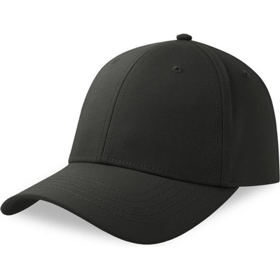 Atlantis Headwear Pitch 6 panelová baseballová COT-33025300234 Černá
