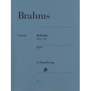 Brahms, Johannes - Balladen op. 10 | Johannes Brahms, Katrin Eich (2010)