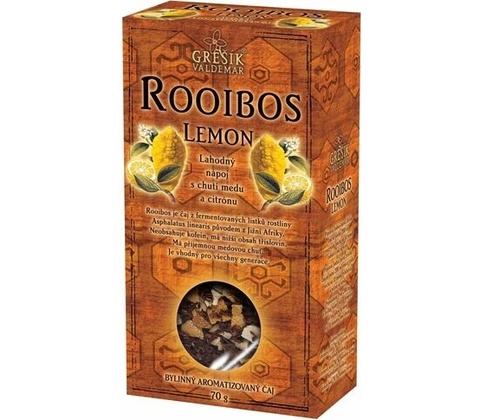 Grešík čaj Rooibos LEMON 70 g