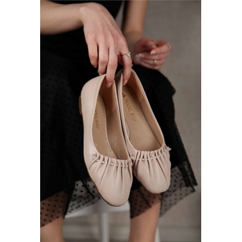 Moda Trend Дамски лоуфъри - Бежови 299896 (299896_Бежов)