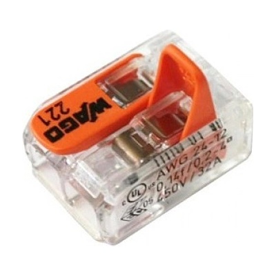 WAGO svorka 2x 0,14-4mm2