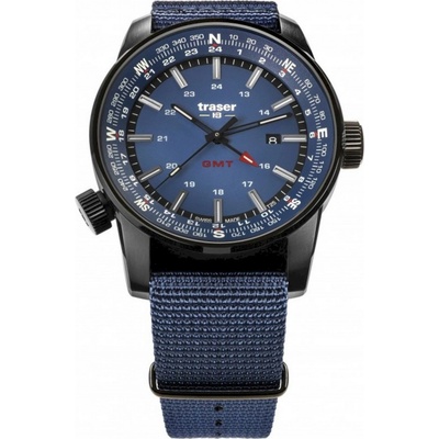 Traser P68 Pathfinder GMT Blue Nato