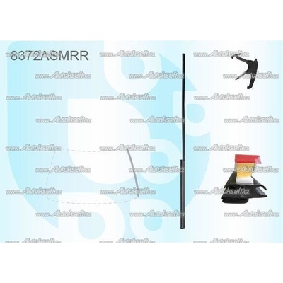 PILKINGTON Bauset čelního okna - pravá boční lišta AS 8372ASMRR