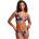Superdry Vintage Ruched bikini bottom - Multicolor (Fluro Tropic)