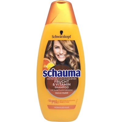 Schauma дамски шампоан за коса, Drucht & Vitamin, 400мл