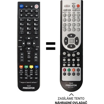 Dálkový ovladač Predátor Opentel ODS3600CW ODS1600 ODS2000 ODS3000 – Hledejceny.cz
