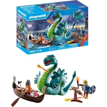 Playmobil 71830 Playmobil - Викинги с морско чудовище