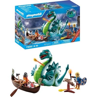 Playmobil 71830 Playmobil - Викинги с морско чудовище (71830)