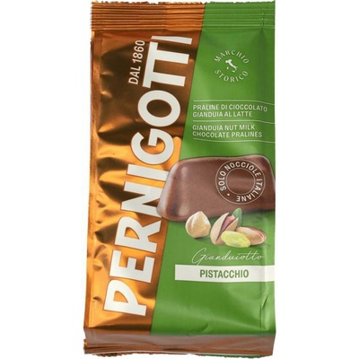 Pernigotti čokoládové pralinky s pistáciami 140 g