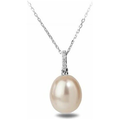 Eppi Perlový přívěsek s diamanty Turanyu P31189